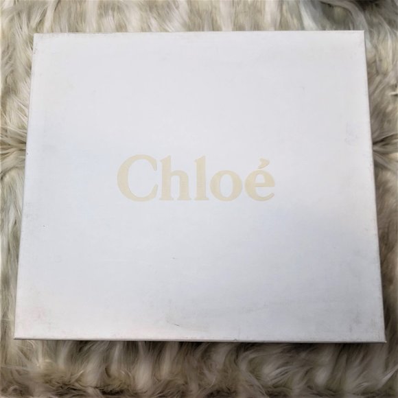 NIB CHLOE Blk Leather Platform Slingback Mule 8.5M - Picture 9 of 11